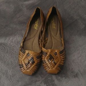 New Natural soul all thru comfort Brown leather